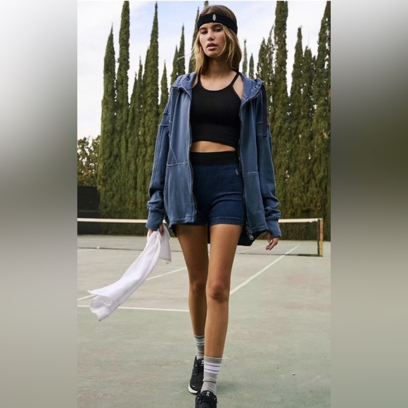 Free People All Your Love Solid Hoodie Size S in Supernova - Picture 3 of 6